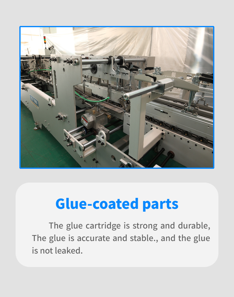 Maximum Paper Width 2 800mm Bottom Folding Box Folder Gluer with Flexo-Printing