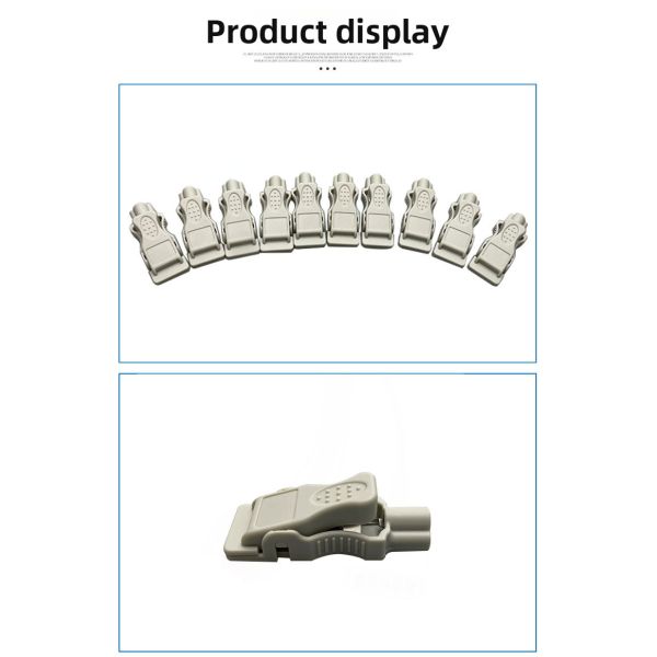 Multi Functional Adult Neonatal Animal ECG Electrode Adaptorsuitable For Snap Electrode And Tab Style Electrodes Socket