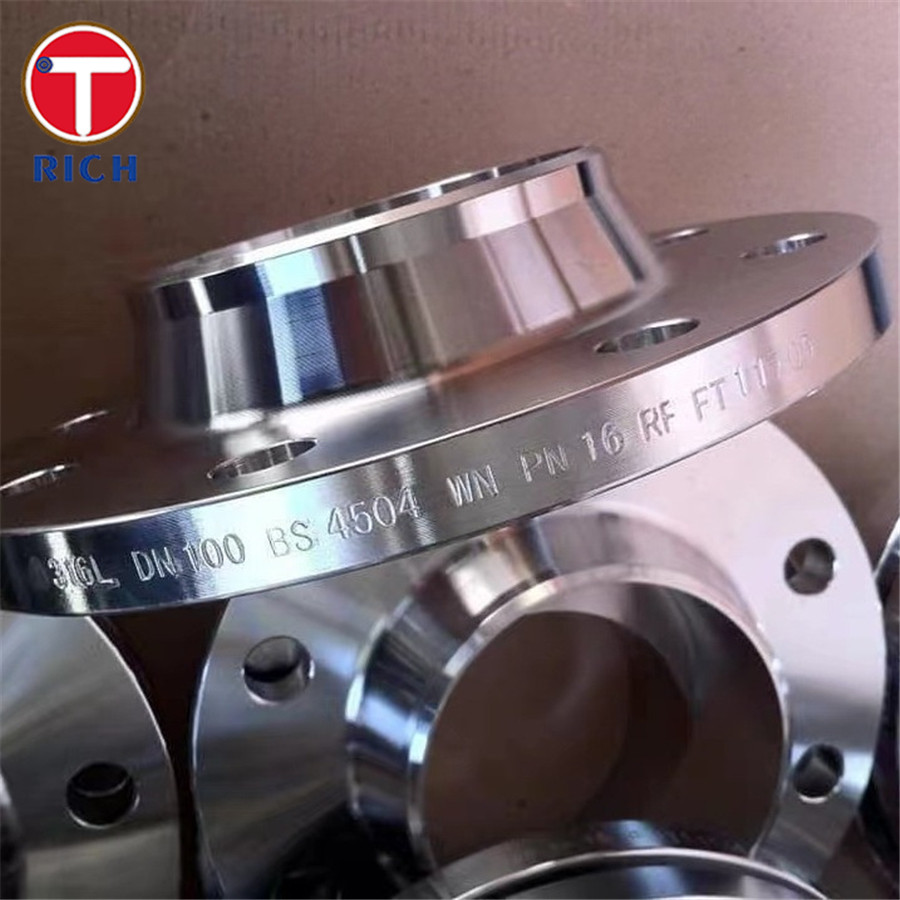 DIN 2630 WN Stainless Steel Pipe Flange 304 Neck Butt Welding Flange Pipe Fittings