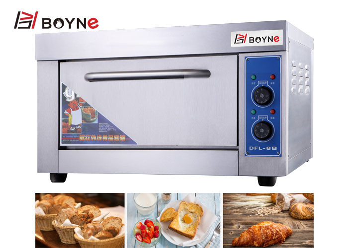 One Deck One Tray Oven Electric With Full Stainless Steel For Bakery