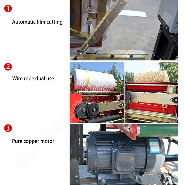 Automatic Silage Baler Machine Hay Baler Machine Silage Baler Packing Machine