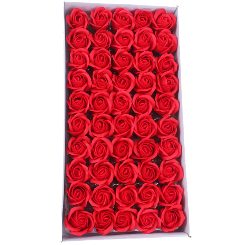 Wholesale Factory Directly Supply Artificial Flower Rose Soap Material for Gift Box