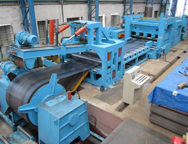380V / 50HZ / 3PH Rolling Shear Slitting Lines Machine With Common Carbon Steel Sheet