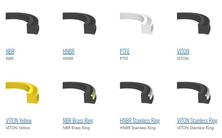 Guiberson Vee Lip Type Rings 607 Black Custom Union Seal Rings For Water Application