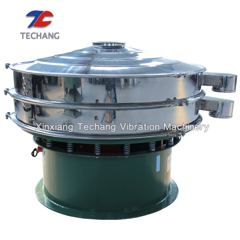 Rubber Powder Rotary Vibrating Screen Industrial Sieving Machine