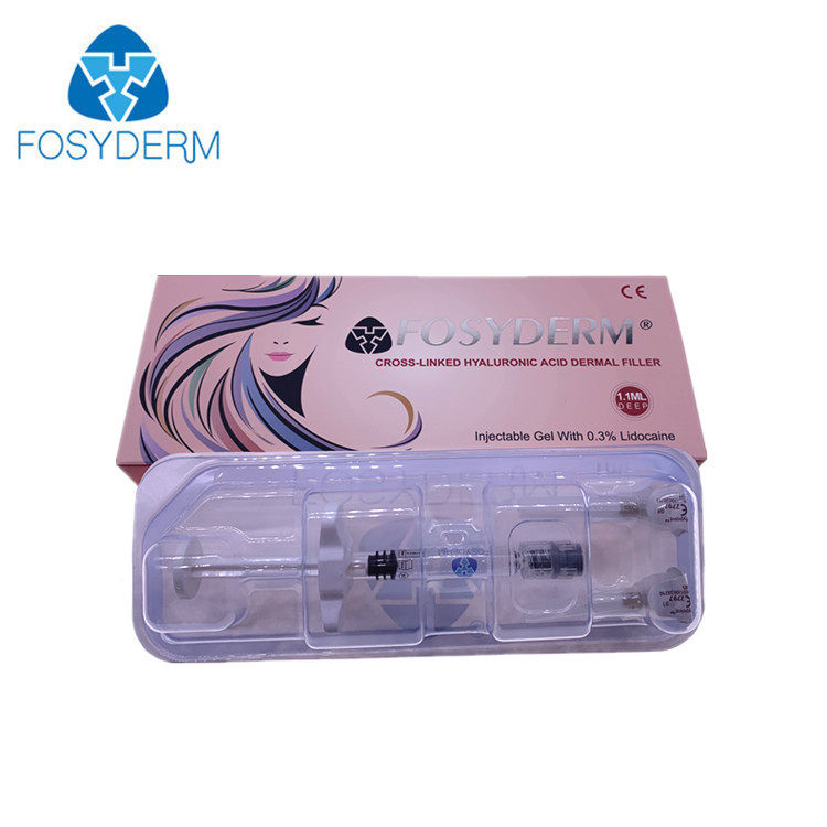 Fosyderm CE Hyaluronic Acid Cross Linked Dermal Filler For Lips Up 24mg/Ml