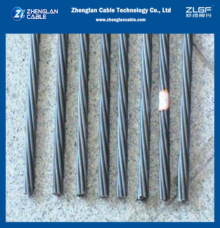 1300MPA Galvanized Steel Wire Strand For ACSR 7/12SWG Conductor