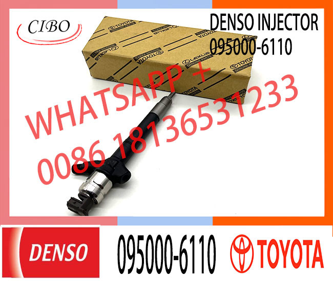 0950006110 0950006111 Hot Selling Diesel Common Rail Injector 095000 6110 095000 6111 095000-6110 095000-6111 for Toyota