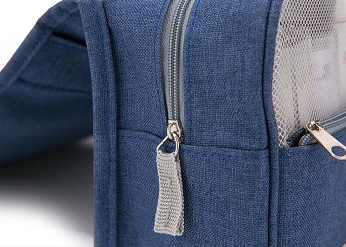 Folding Large Hanging Toiletry Bag With Compartments For Women 22 * 17 * 9cm