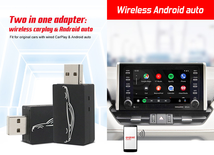 Wireless Apple Carplay USB Adapter Plug And Play USB Carplay Dongle
