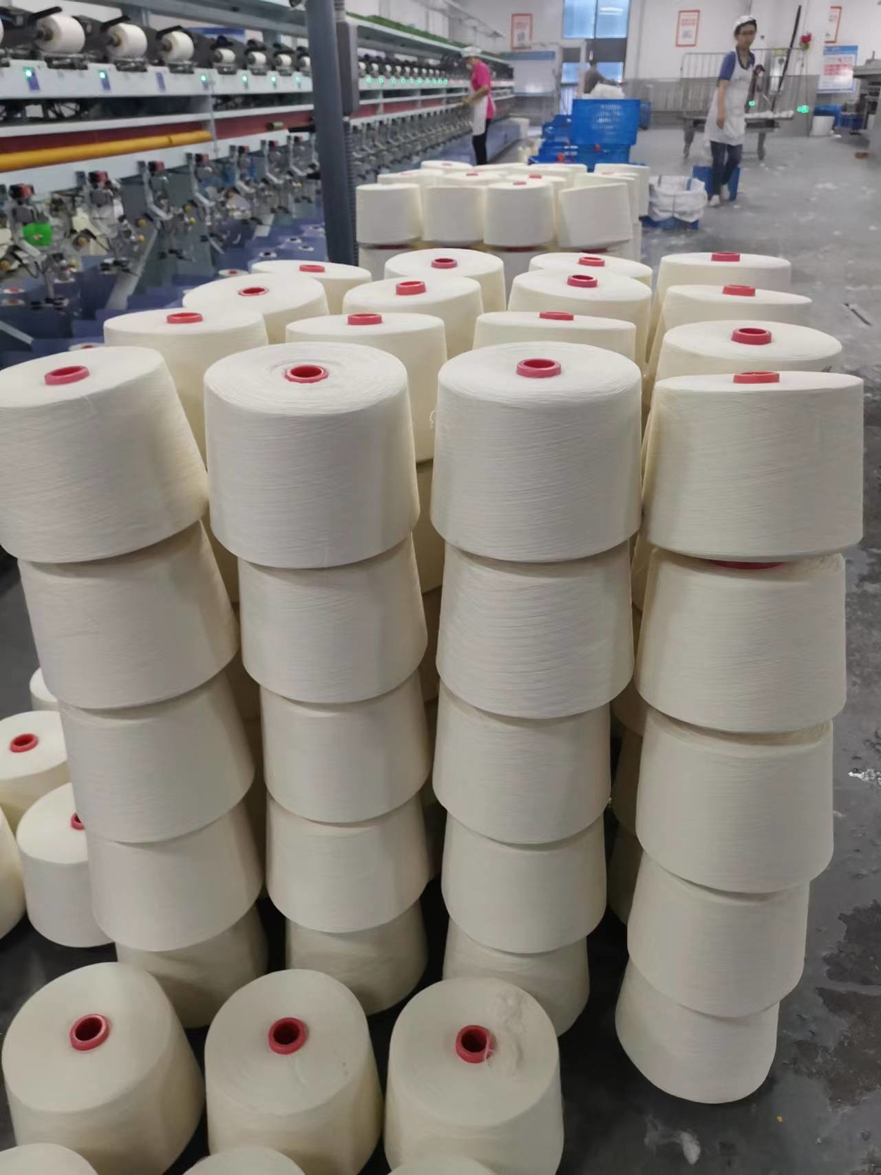 93 Meta Aramid Fibre 5 Para Aramid 2 Anti Static For Forest Fire Prevention Control Ne50/2