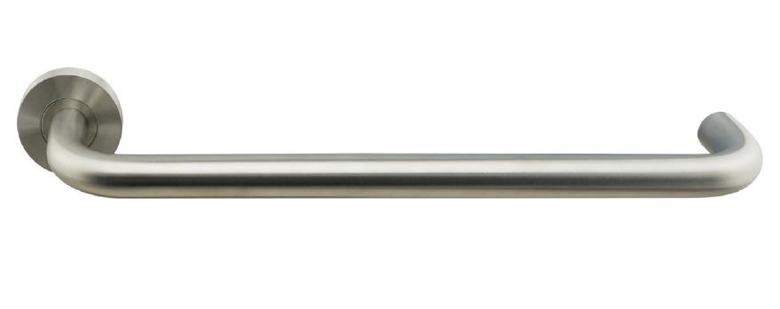 SR02 series handicap door handle with U shape door lever for hospital,healthcare