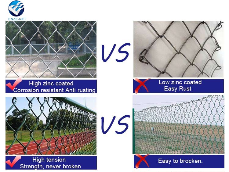 Alibaba china Chain Link Wire Mesh Fencing , PVC Coated Chain Link fences ,Plastic Chain Link Fence ( ISO9001 Certificated )