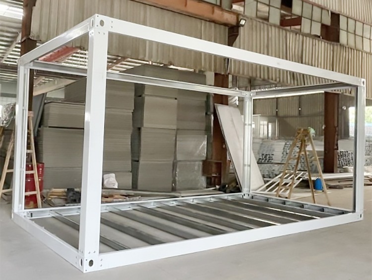 Corten-A SPA-H Main Steel Structure 6x3x2.8 Meter 20ft Galvanized Light Steel Flat Pack Prefab House Modular Home Room Container Frame