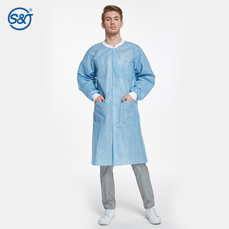 Two Pieces Medical Scrub Suits Uniforms SMS Short Sleeve Shirt And Pants