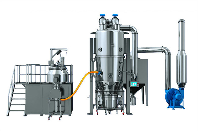 10KGS/H-500KGS/H Capacity Fluid Bed Dryer Efficiency Gas Heating Industrial Drying Machinery