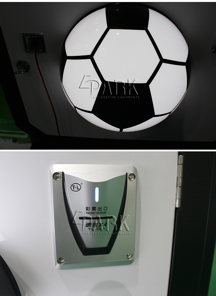 Electronic Big Football Lottery Game Machine / Shooting Arcade Video Game