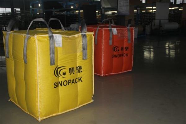 Quality Flour / carbons 1 tonne big baffle bag , 2200lbs capacity 1 ton Jumbo Bags for sale