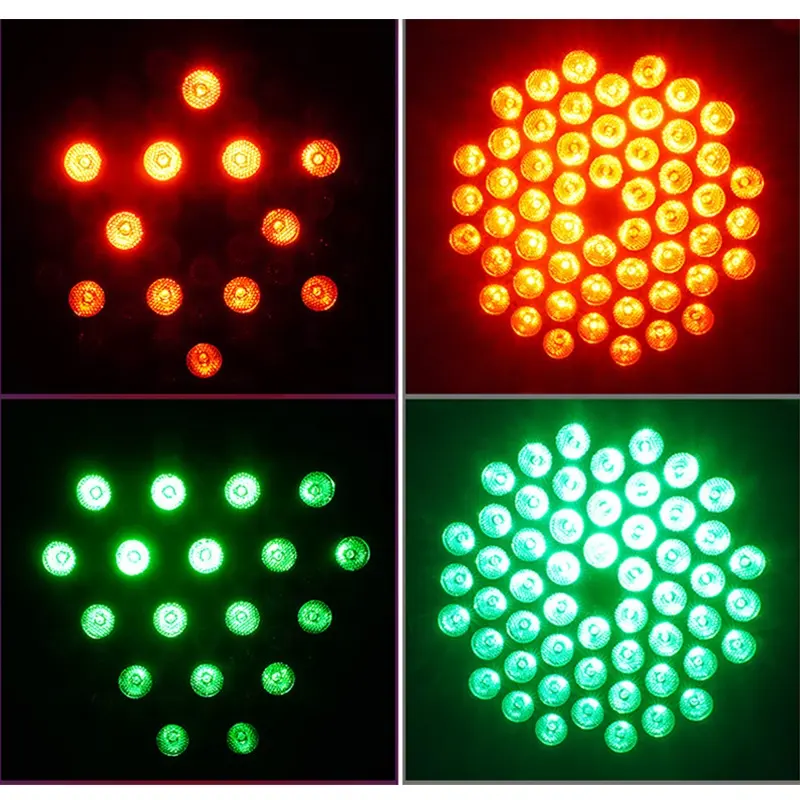 Outdoor Stage Lighting 54 * 3W Waterproof LED Par Light with 3- and Waterproof Design