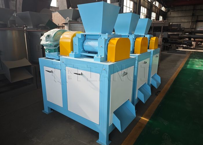 Gypsum Powder To Granules Making Machine Double Roller Press Granulator