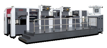 Automatic Foil Stamping Hot Embossing &Die-cutting & Stripping Machine 600 TON