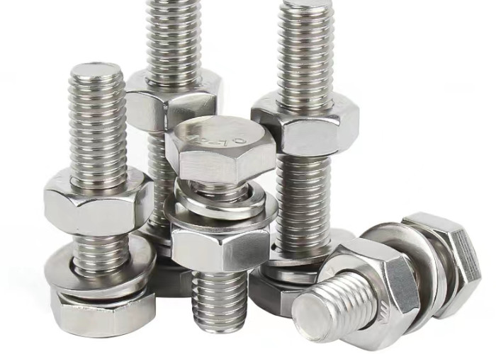 Customisation M3 M16 Titanium Alloy TA1 TA2 TC4 Hex Metal Bolts for Aerospace and Medical Machines