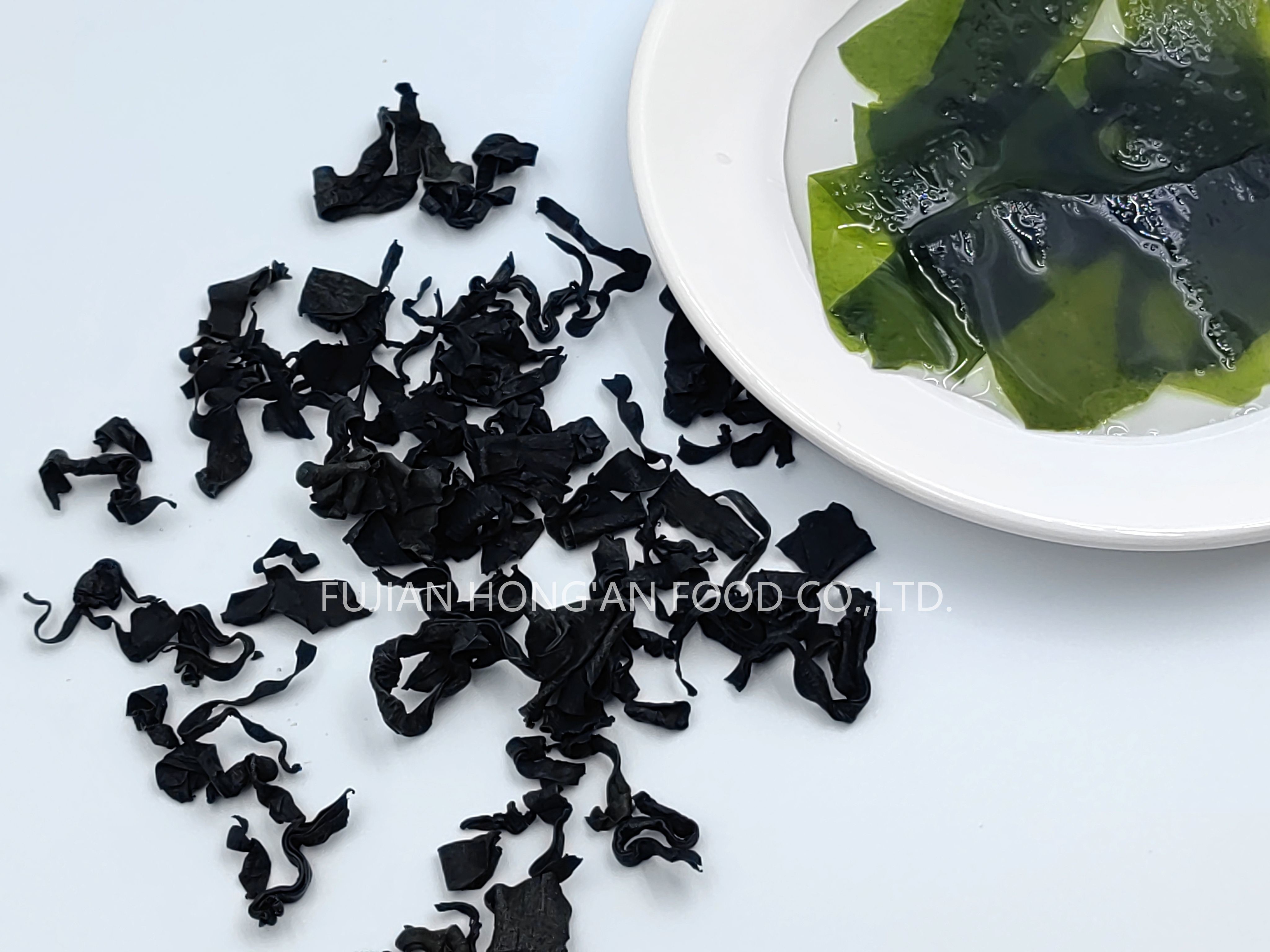 Curly Black Cut Wakame Dried Seaweed Nutrient Rich Superfood For Digestion And Well Being