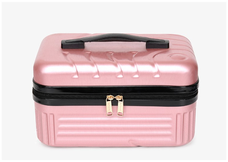 Extra Large Zipper Closure ABS Travel Toiletry Bag