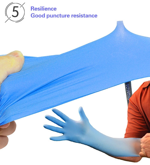 Oil Proof Disposable Nitrilo Gloves 4.5g For Personal Care