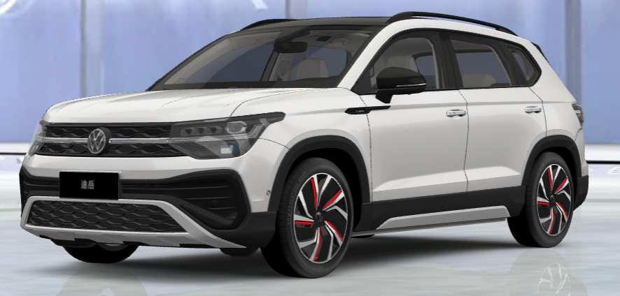 200-300Nm 2024 VW Tharu 300TSI Large SUV Intellectual Drive Large Fuel Compacity