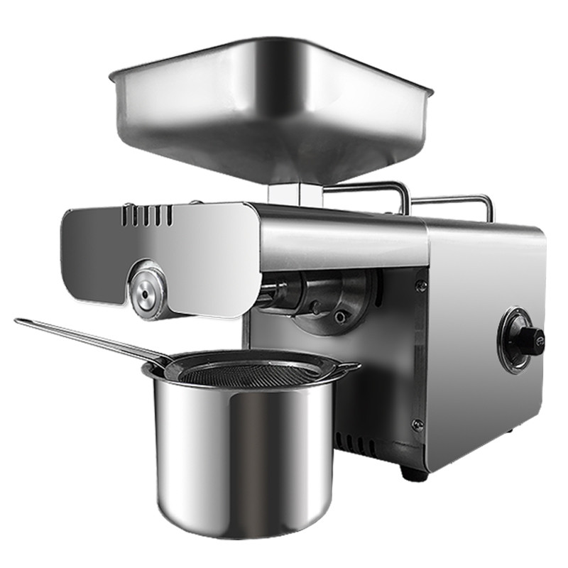 Mini Type Kitchen Oil Press Machine , Low Noise Cold Press Extraction Machine