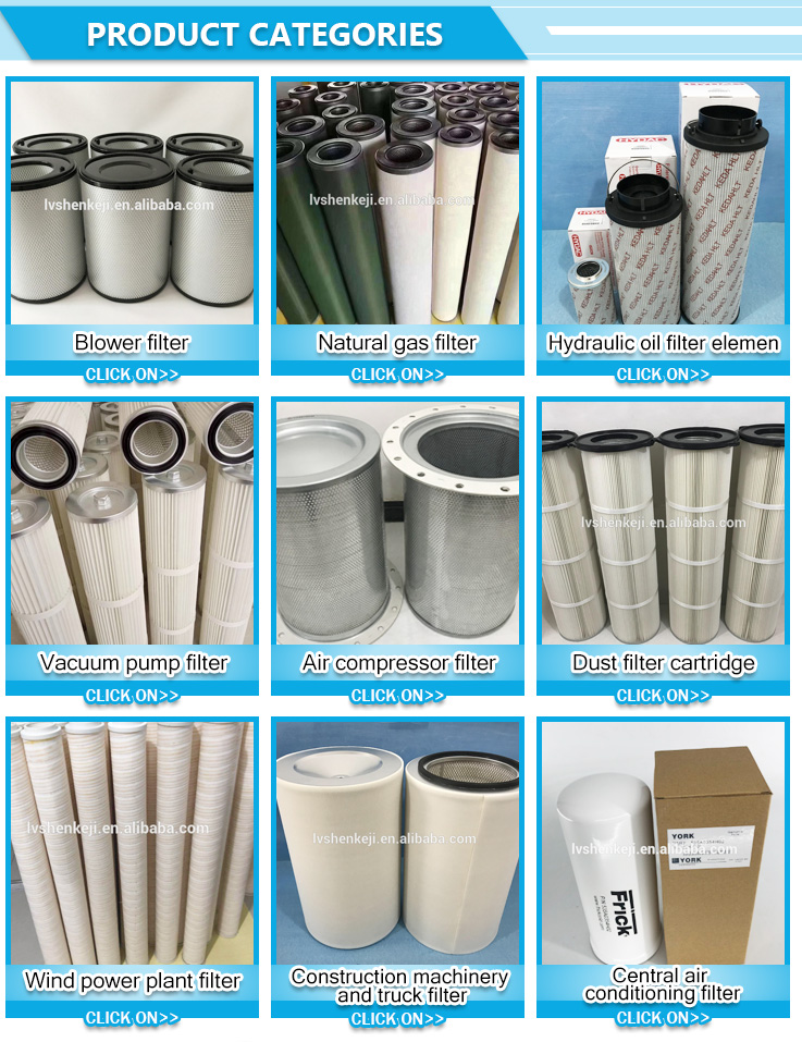 Vacuum Pump Hydraulic Oil Filter Element Cartridge 0531000002