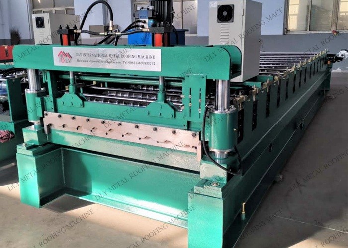 6.5T Metal Siding Forming Machine 15kw Corrugated Sheet Roof Roll Former