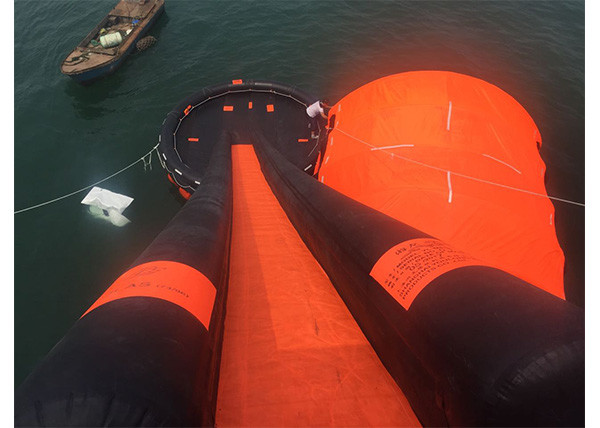 CCS, EC, DNV-GL Approved SOLAS 150-600 Persons Vertical Marine Evacuation System