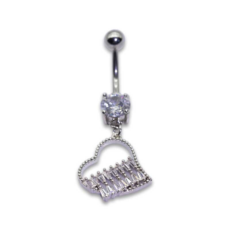 316 Heart Belly Button Piercings Jewelry