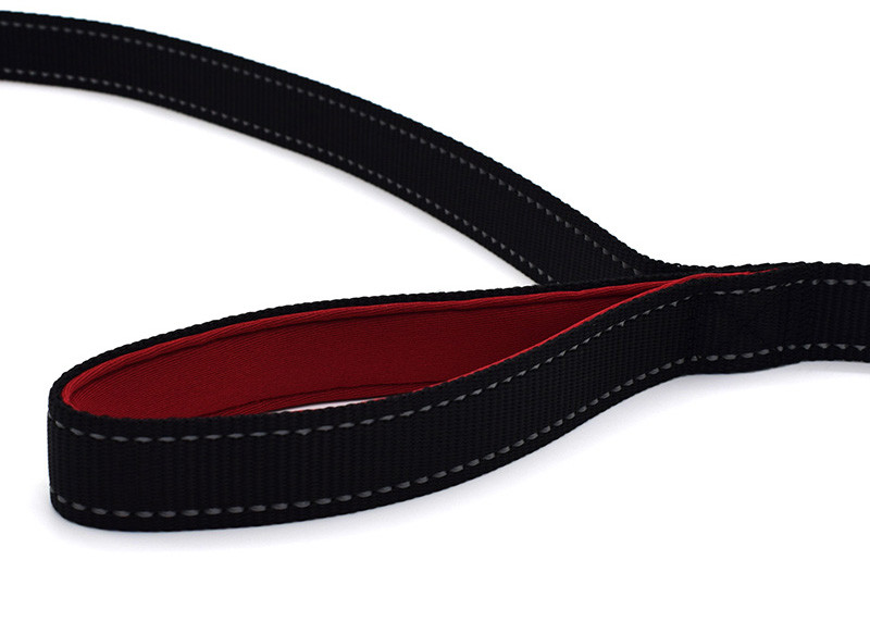 Double Handle Anti Shock Stretchy Strong Bungee Nylon Dog Leash Easy Walk Dog Leash