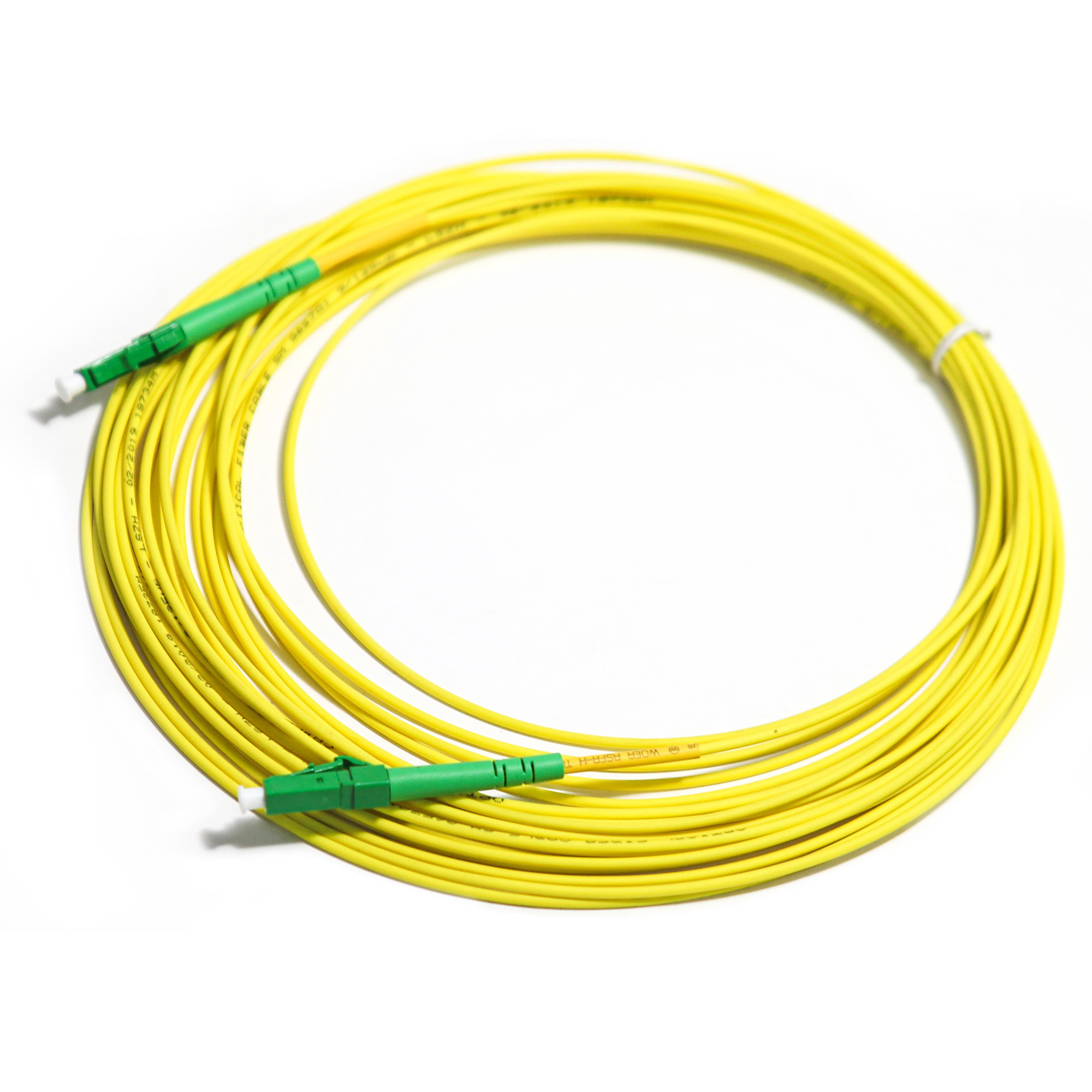 2 / FC 10G Single Multimode Fiber Optic Cord OM4 2M 3M For WLAN LAN Ftth Drop Cable