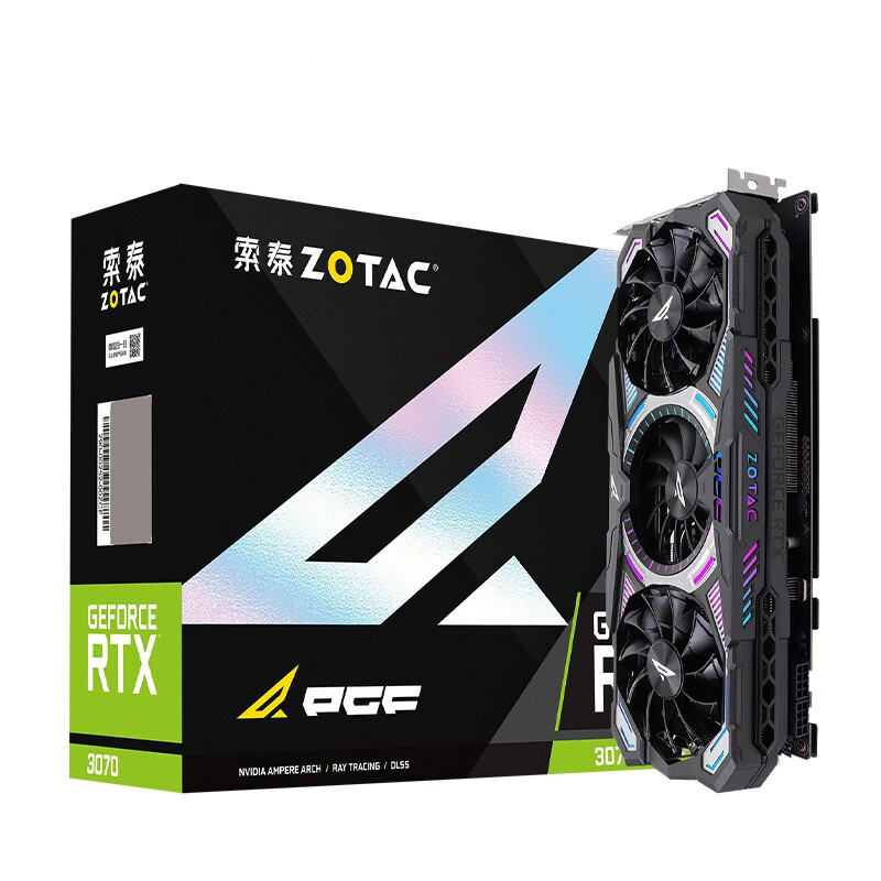 ZOTAC GeForce RTX3070 8GB Graphics Cards GDRR6 256 Bit PGF OC