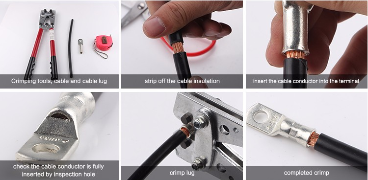 China supplier electrical application water-proof Cu-Al connecting terminal