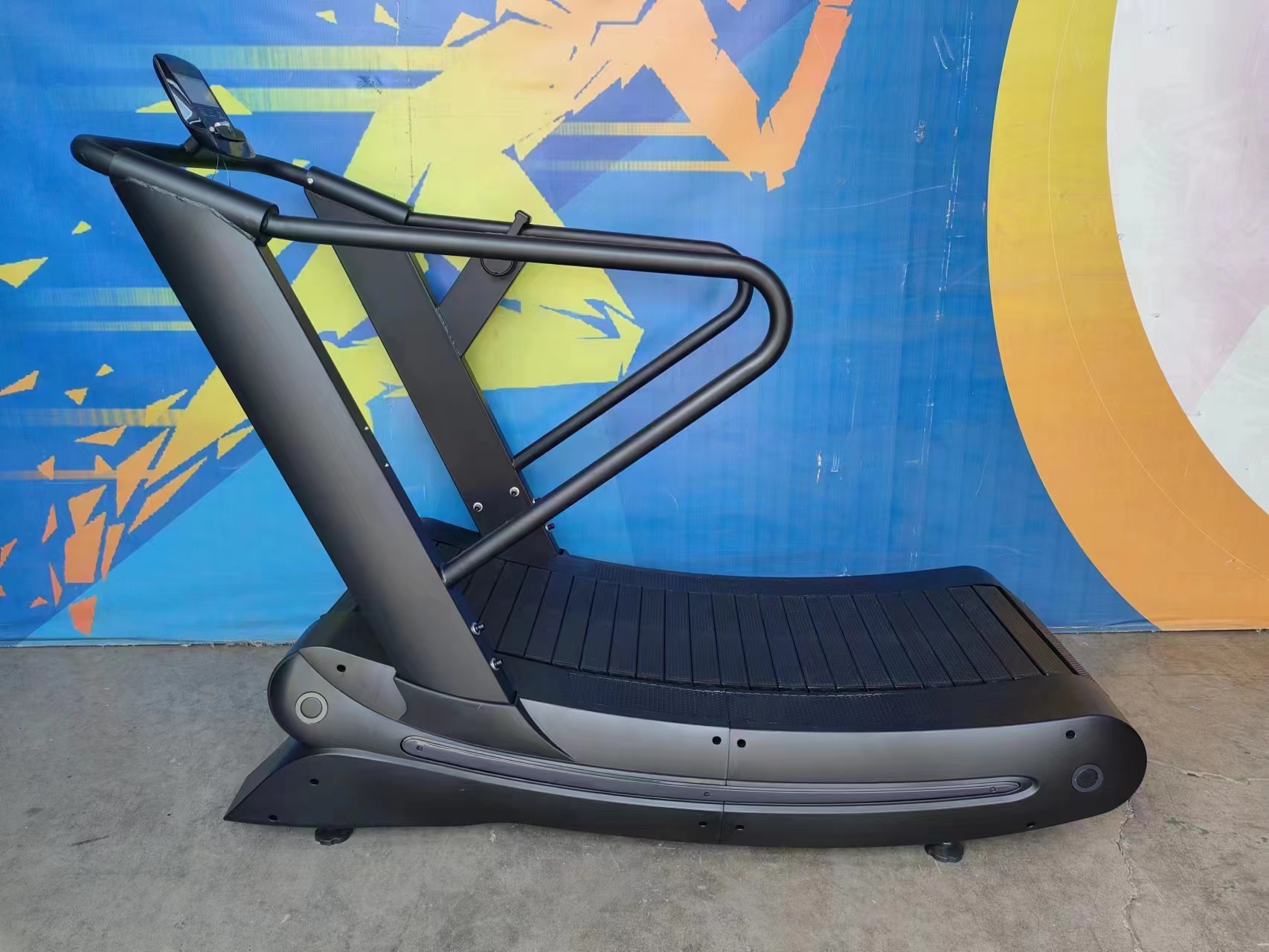 Sport Equipment Running Machines Non Motorized air Runner Manual Curve Treadmill