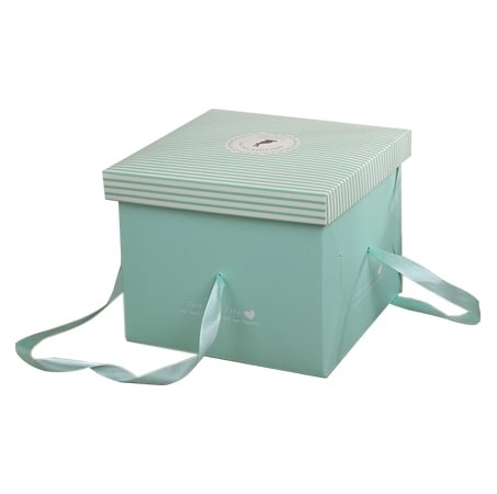 Snacks Souvenir Packing Cardboard Suitcase Box With Handle CMYK PMS