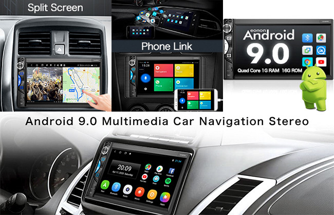 Universal 2 Din Car Android Stereo 2+32G 7 Inch Touch Screen Car Stereo With Gps