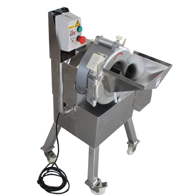 1000kg/h Food Processing Machinery , Fruit Vegetable Industrial Dicing Machine