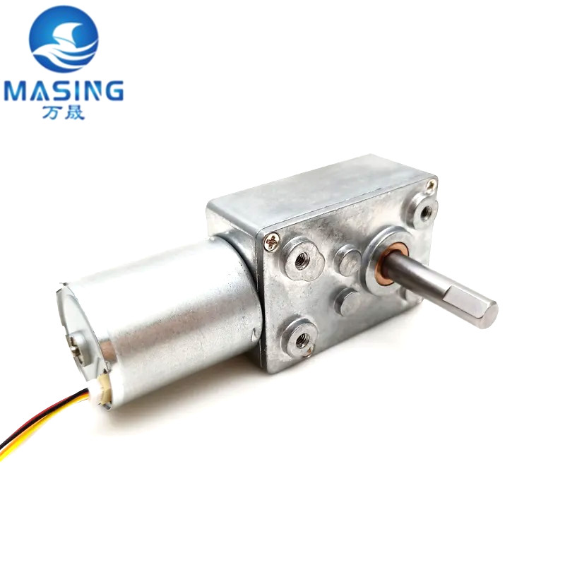 Gearbox Brushless DC Worm Gear Motor Self Locking Low Noise 2430 Brushless Motor 32*46mm