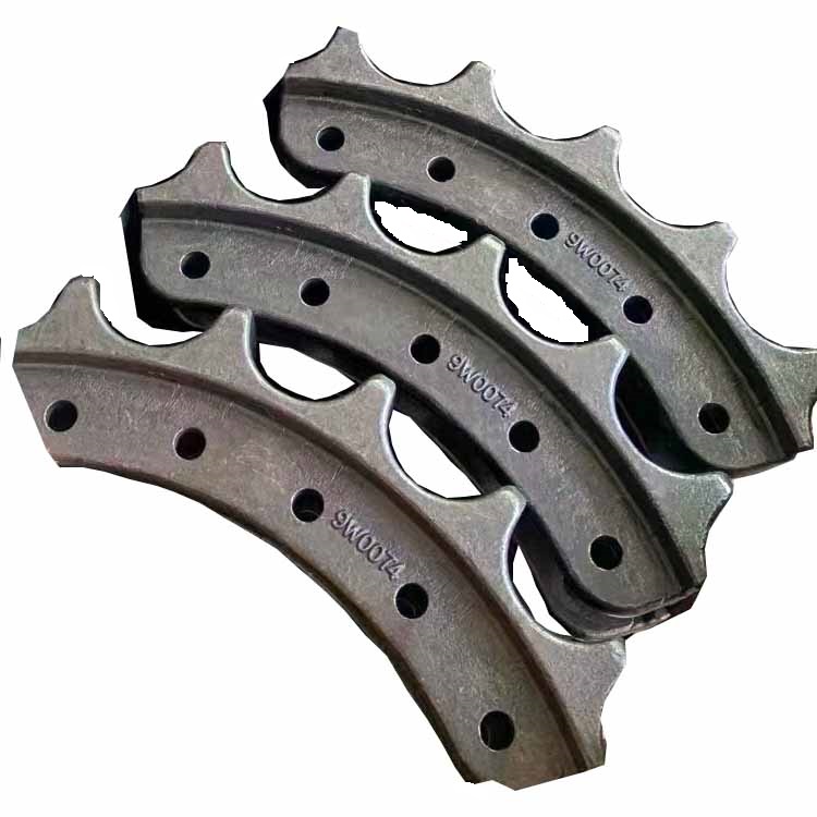 Custom D50 Bulldozer Undercarriage Parts Sprocket Segment for Dresser Dozer Drive Sprocket Rim