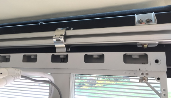 Outdoor transparent curtain advertising P10.42 LED display screen panel for store