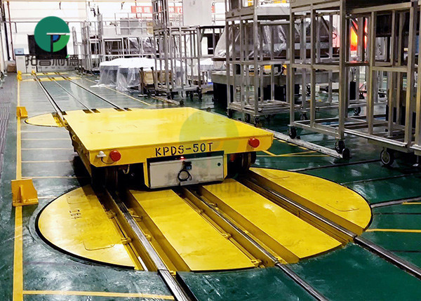 Heavy Duty Railway 360 Degree Motorized Electric Workshop Turntable