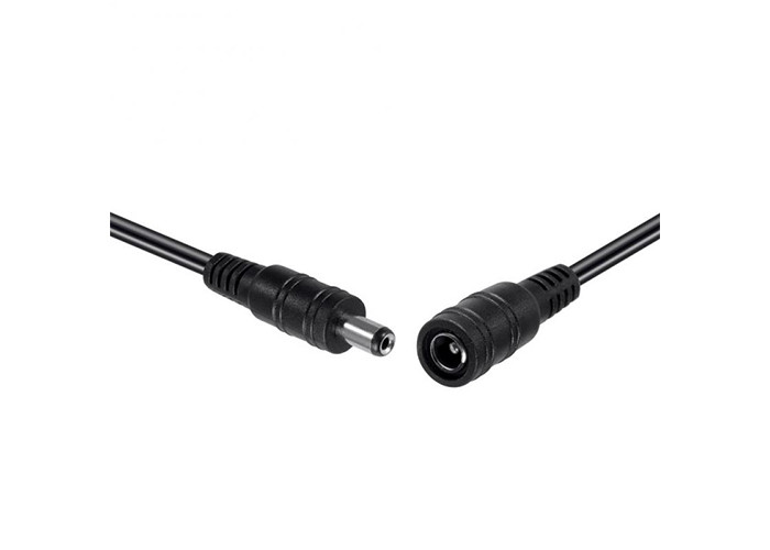 2.1m Jack Connector Equipped DC Power Cable PVC Female To Male Extension