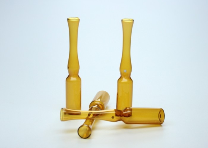 Color Dot Empty Glass Ampoules Type I Water Resistance CE Certificated