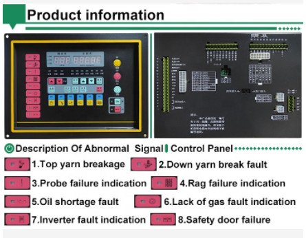 Long Usage Life Knitting Machine Replacement Parts Control Panel Board Easy To Operation